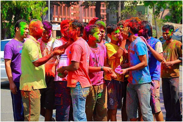 Holi-festival-in-india, colorful-holi-images